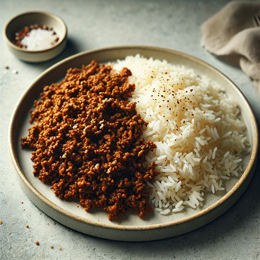 5 Spice Beef & Rice -